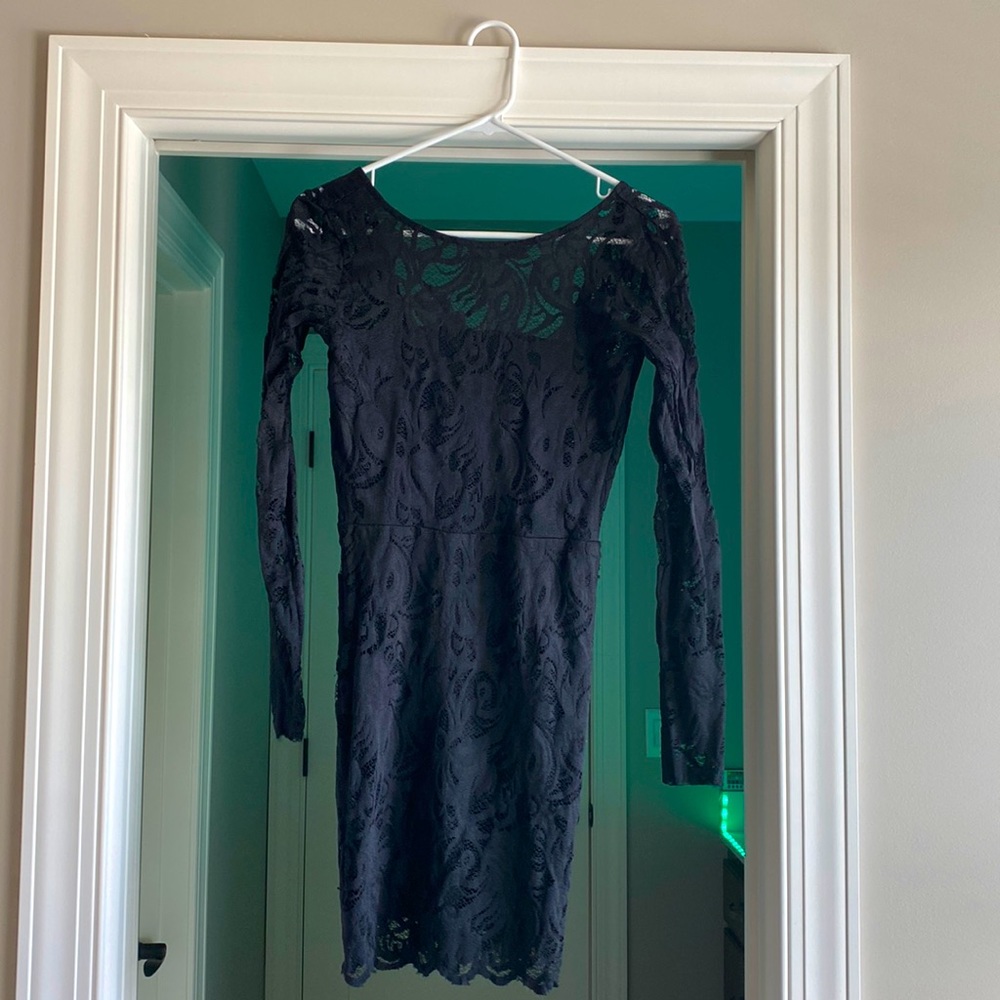 forever 21 black dress- Size- M